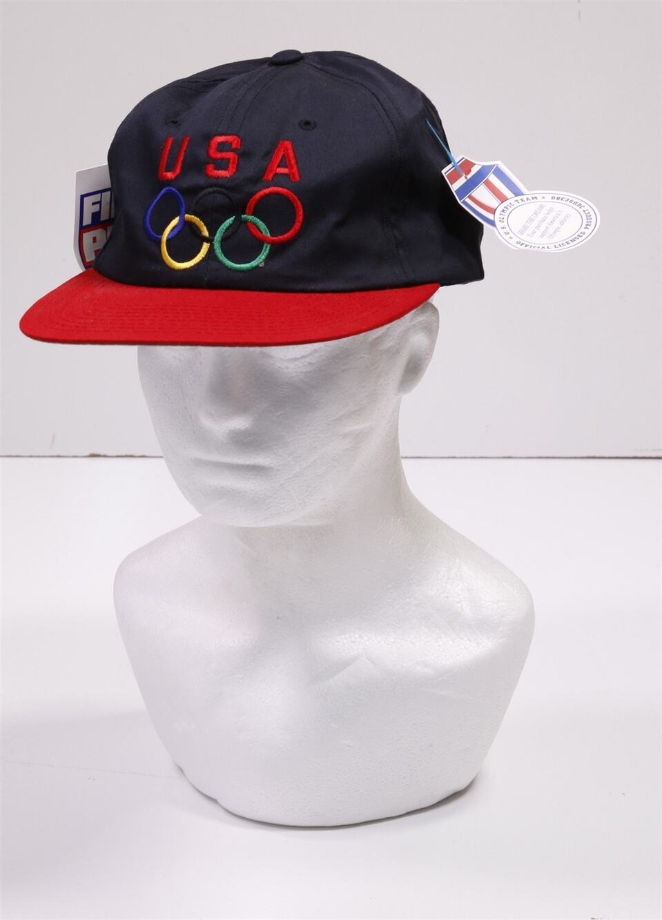 1996 Summer Olympics USA Black Vintage New NOS Hat Cap by First Pick Sports